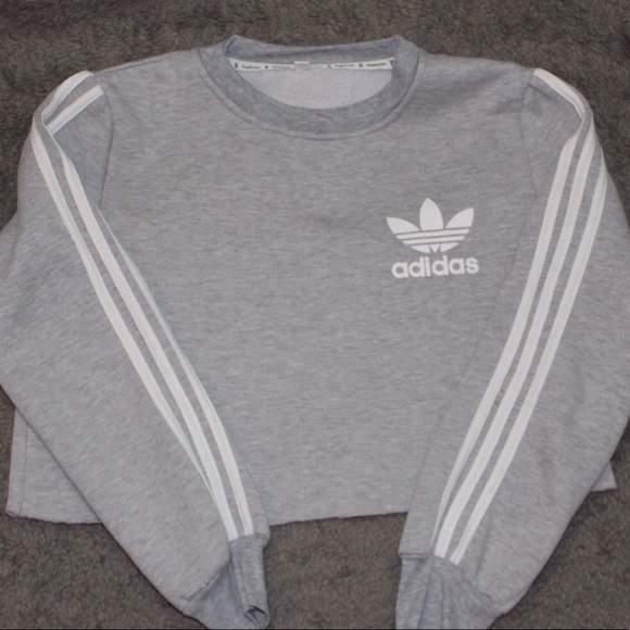 adidas Sweaters - Adidas cropped sweatshirt